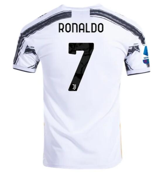 Juventus Home Kit Soccer Jersey CRISTIANO RONALDO #7 2020/21